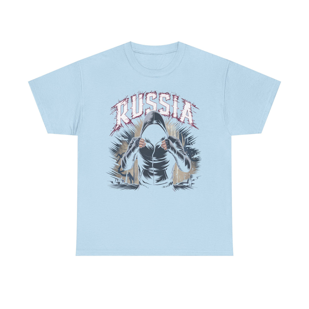 Rusia Rusia Hooligan Moscú Águila Bandera Escudo Regalo Deporte Aficionado Moda - Camiseta unisex