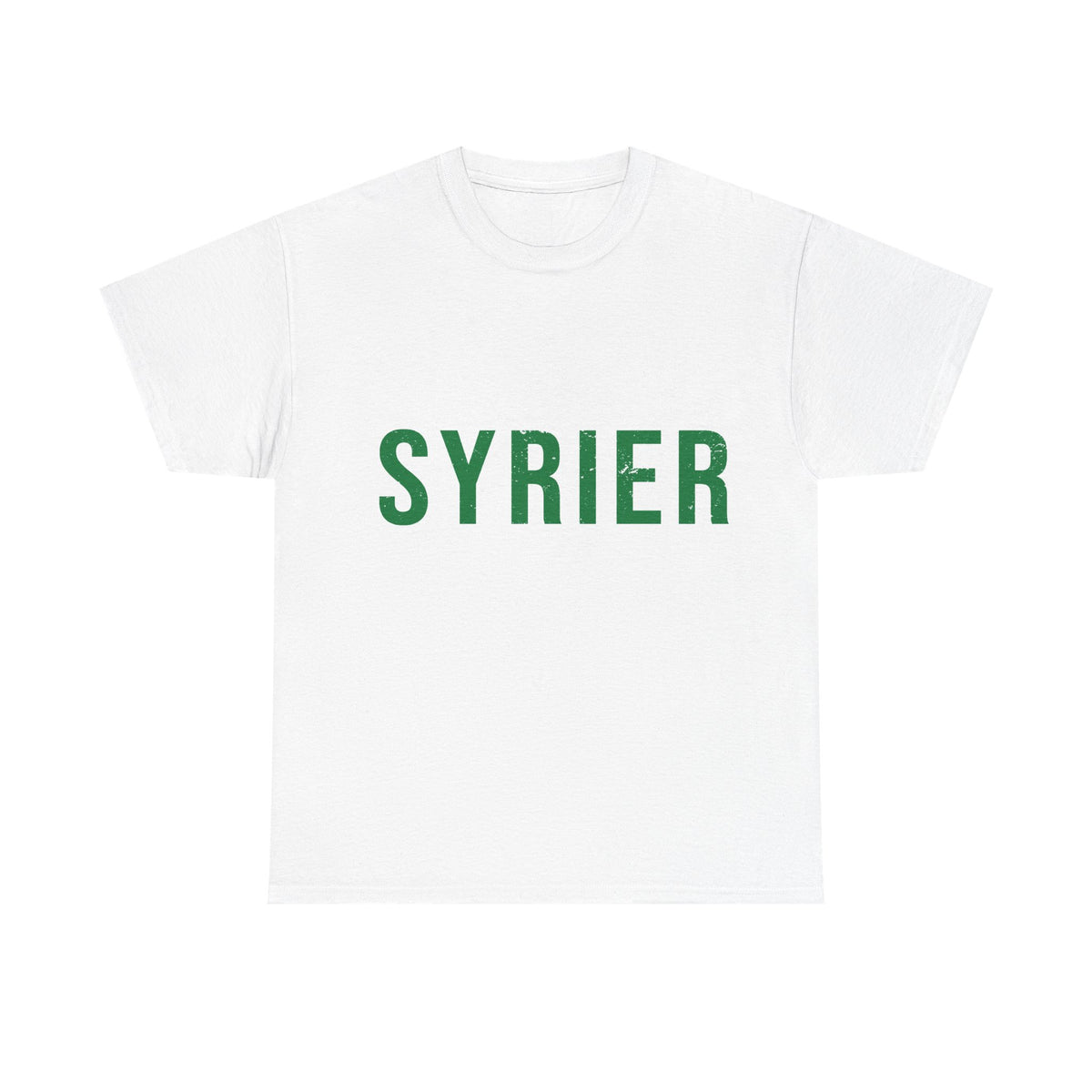 Syria Syrien Wappen Flagge Heimat Sport Fan Geschenkidee - Unisex T-Shirt