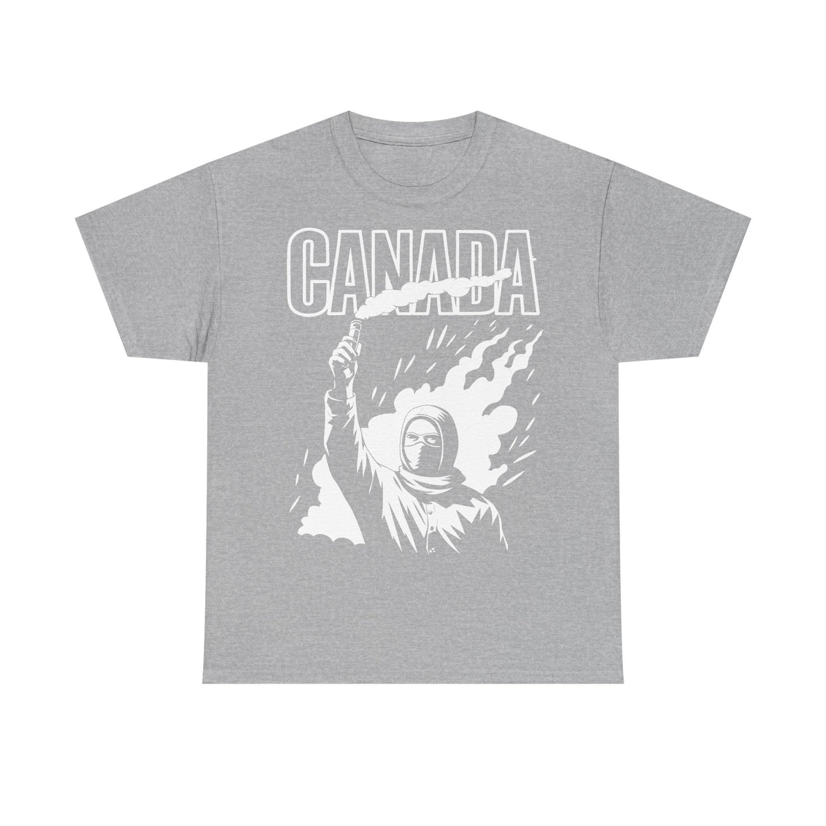 Canada Kanada Hooligan Wappen Flagge Fan Sport Fußball Geschenkidee - Unisey T-Shirt