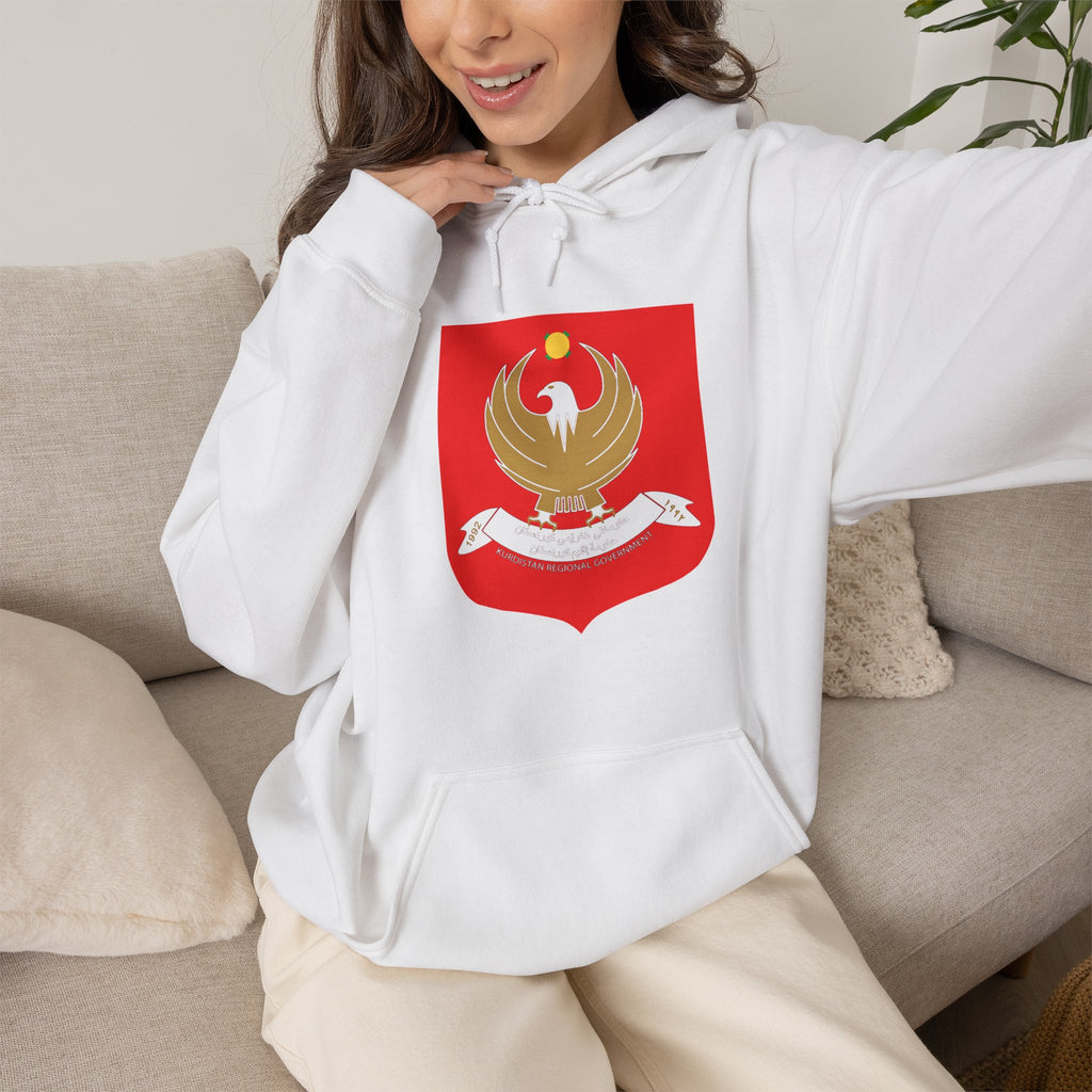Kurdistan Heimat Stolz Wappen Flagge Sport Fußball Fan Geschenk - Unisex Hoodie