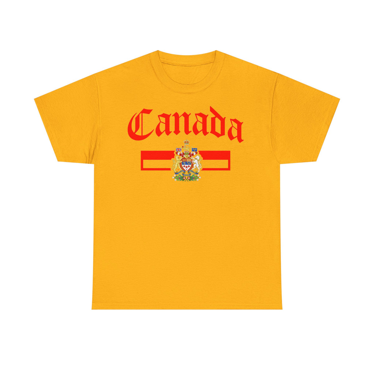 Canada Kanada Wappen Flagge Fan Sport Fußball Geschenkidee - Unisey T-Shirt