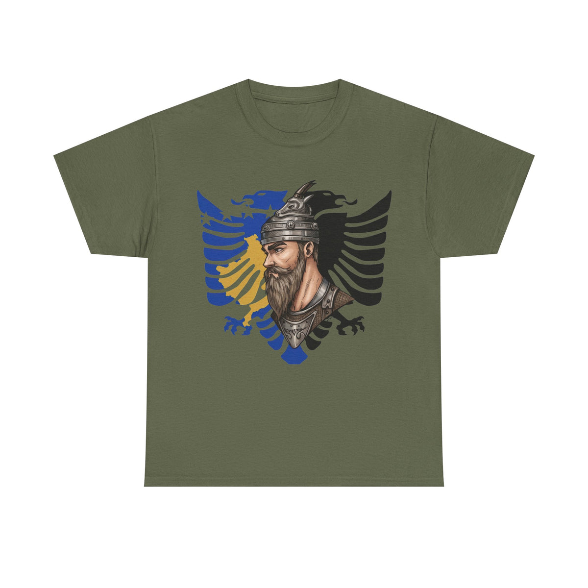 Legend of Skanderbeg Albania Kosovo Flagge - Unisex T-Shirt