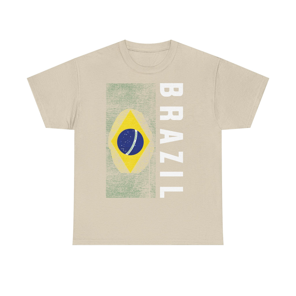 Brazil Brasilien Wappen Flagge Sport Fan Fußball Geschenkidee - Unisex T-Shirt
