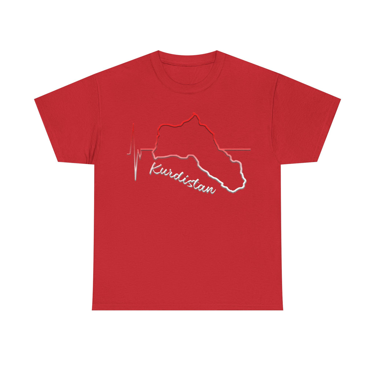 Kurdistán Azadi Escudo Bandera Patria Newroz Regalo - Camiseta unisex