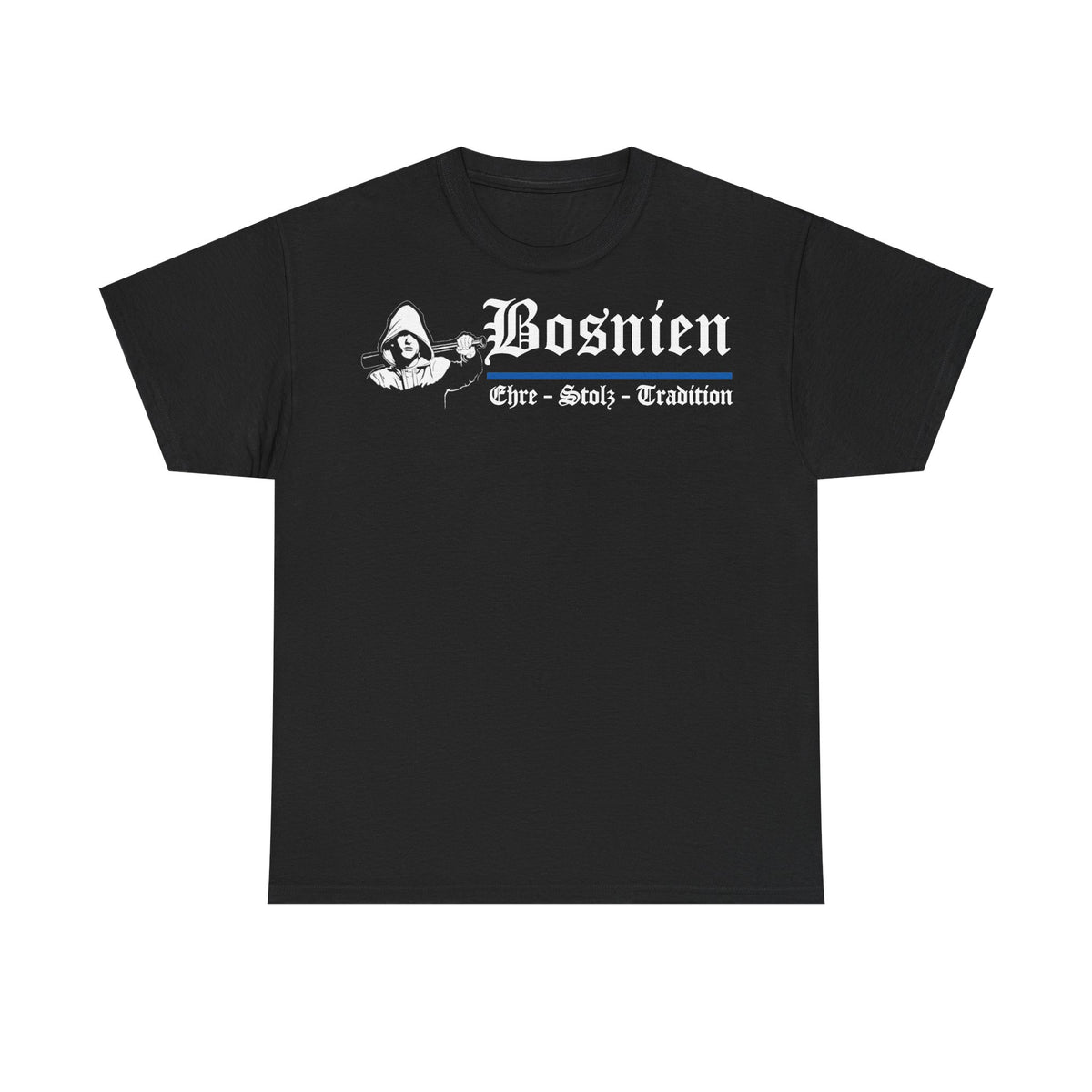 Bosnia Wappen Flagge Stolz Heimat Fußball fan Geschenkidee - Unisex T-Shirt