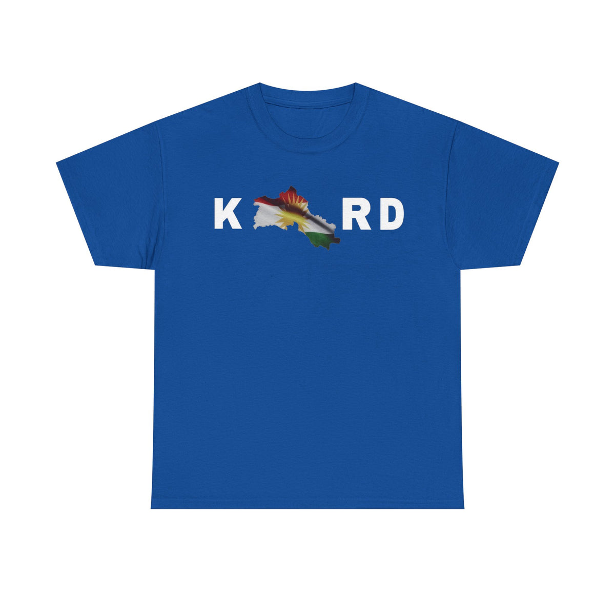 Kurdistan Kurd Karte Flagge Wappen Azadi - Unisex T-Shirt