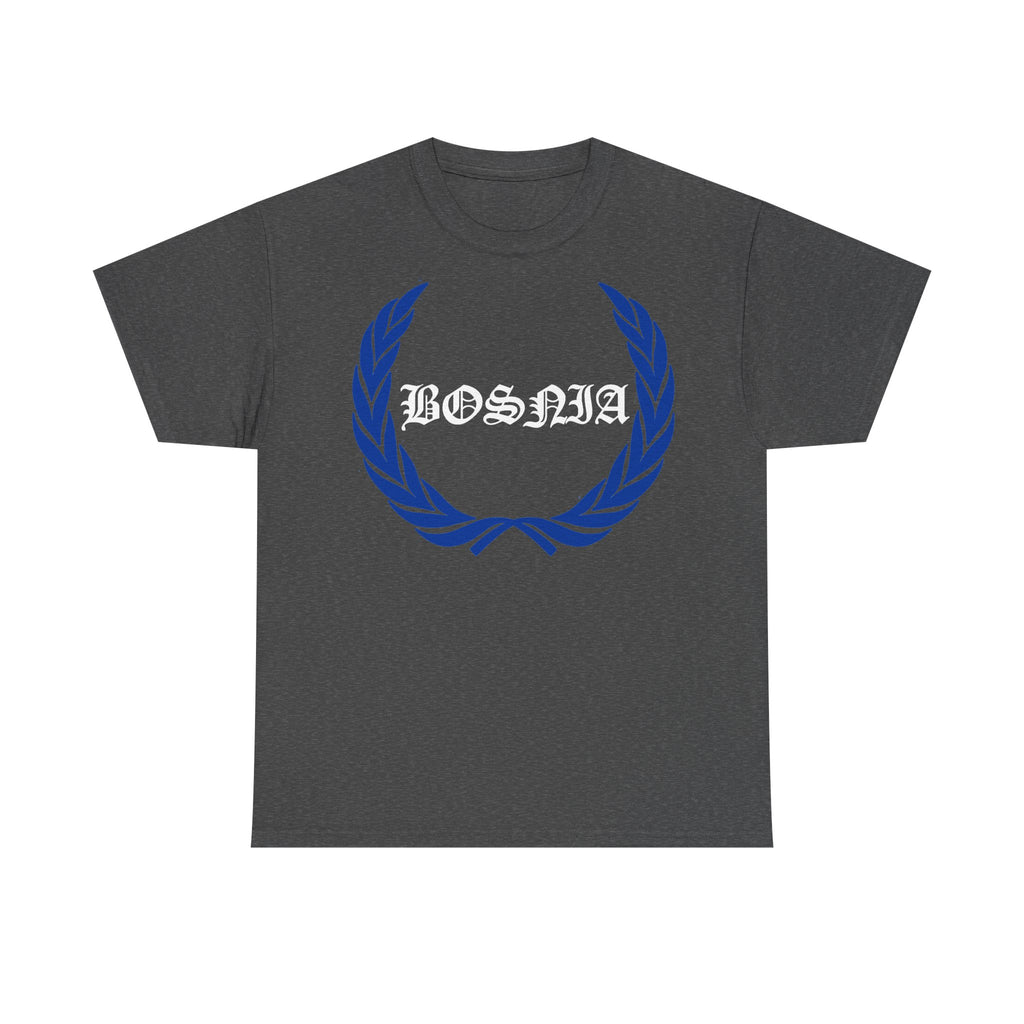 Bosnia Wappen Flagge Stolz Heimat Fußball fan Geschenkidee - Unisex T-Shirt
