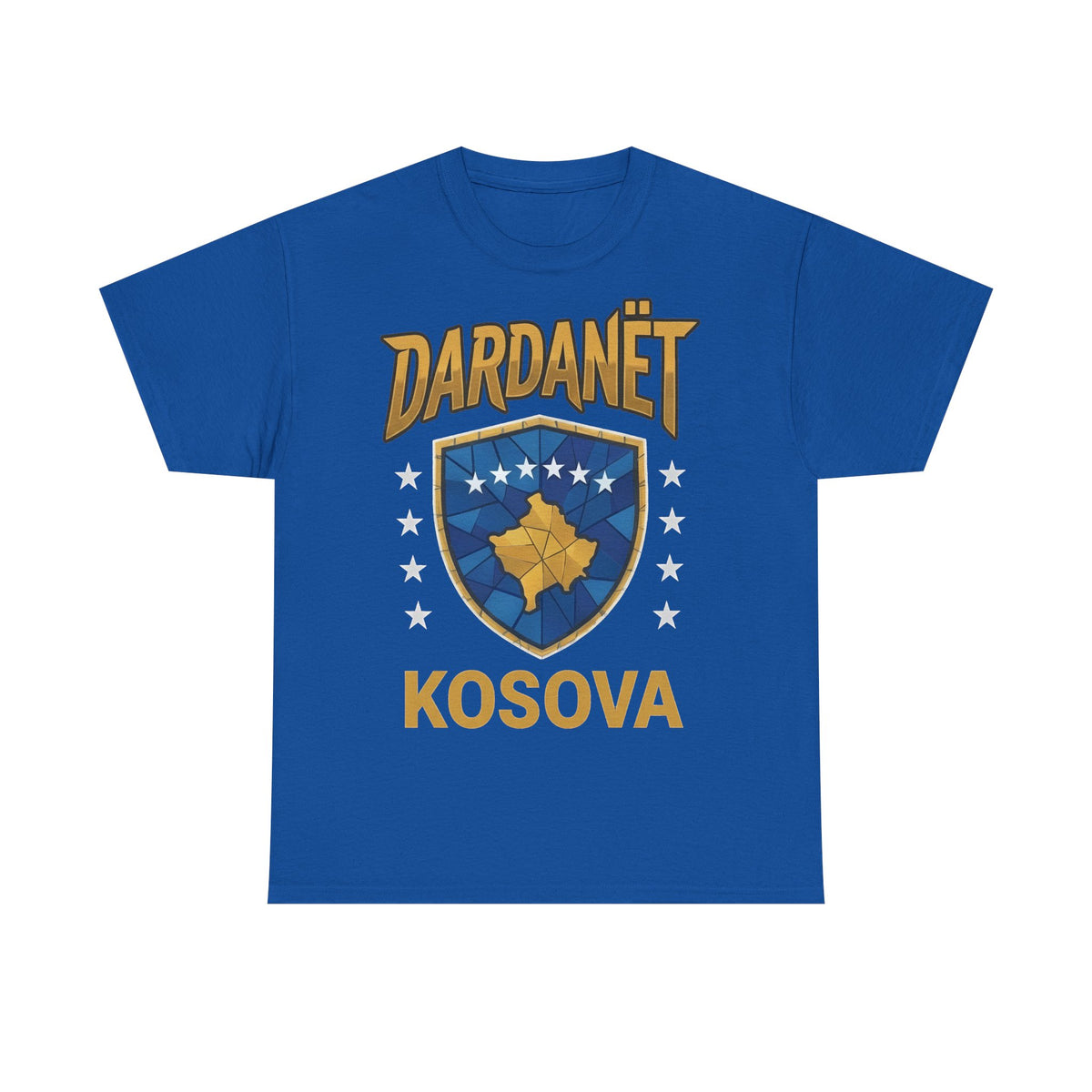 Dardanät Kosova Escudo Bandera Noble Escudo - Camiseta unisex