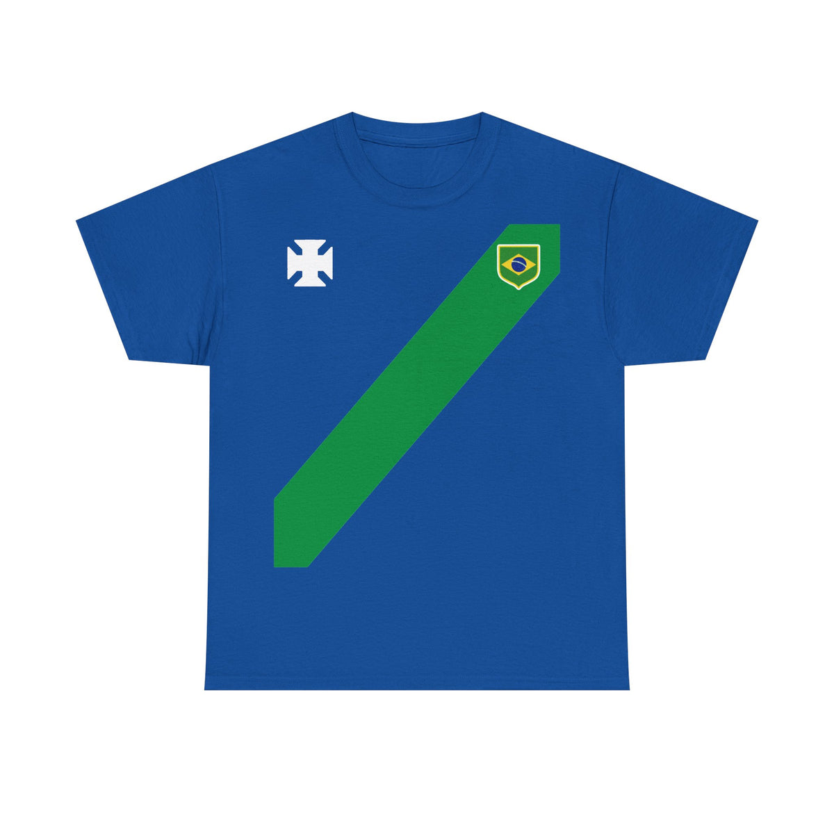 Brazil Brasilien Wappen Flagge Sport Fan Fußball Geschenkidee - Unisex T-Shirt