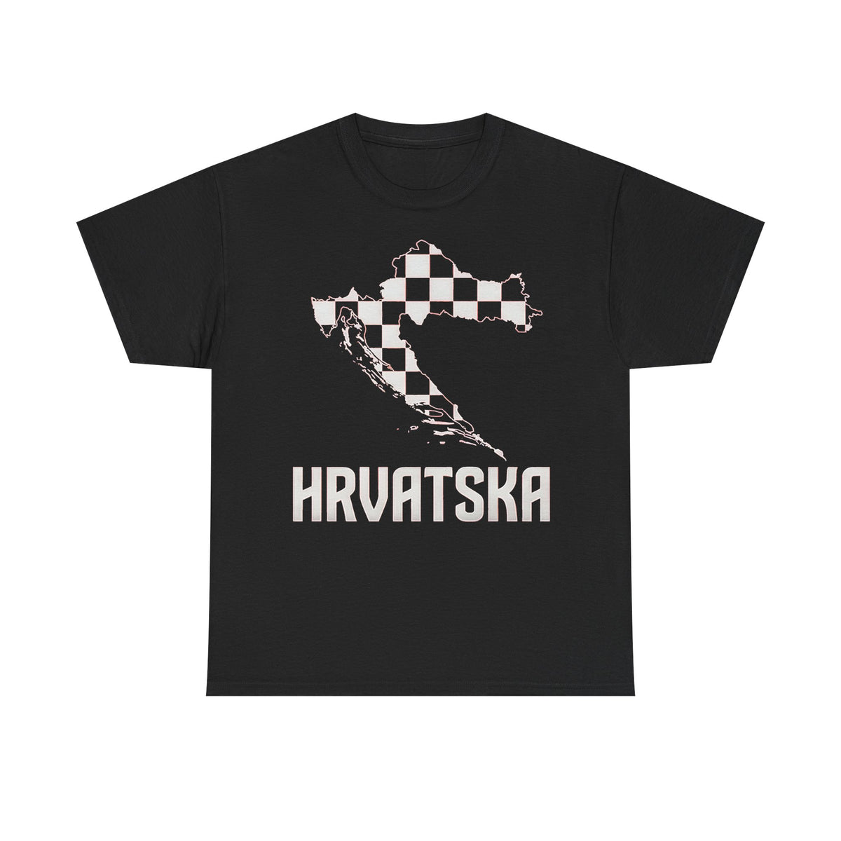 Hrvatska Croacia Bandera Escudo Fútbol Deporte Aficionado - Camiseta unisex