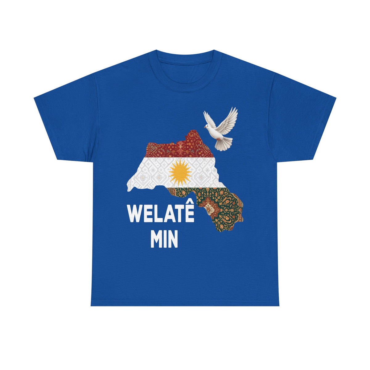 WELATE MIN KURDISTAN Azadi Nostalgie - Unisex T-Shirt