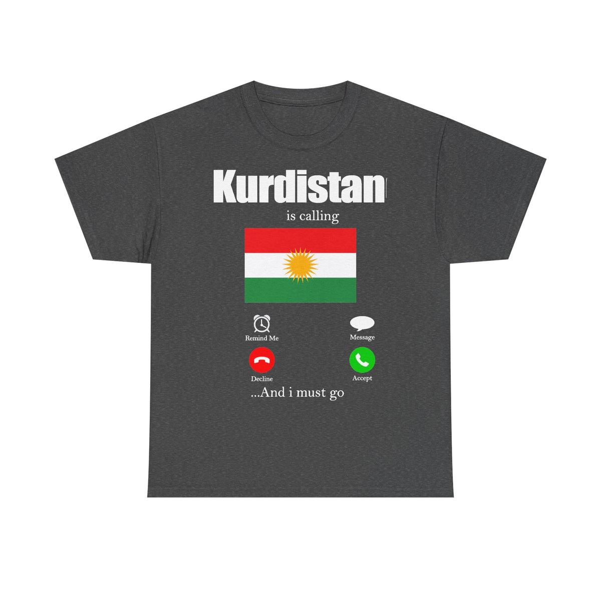 Kurdistan Azadi Wappen Flagge Heimat Newroz Geschenk - Unisex T-Shirt