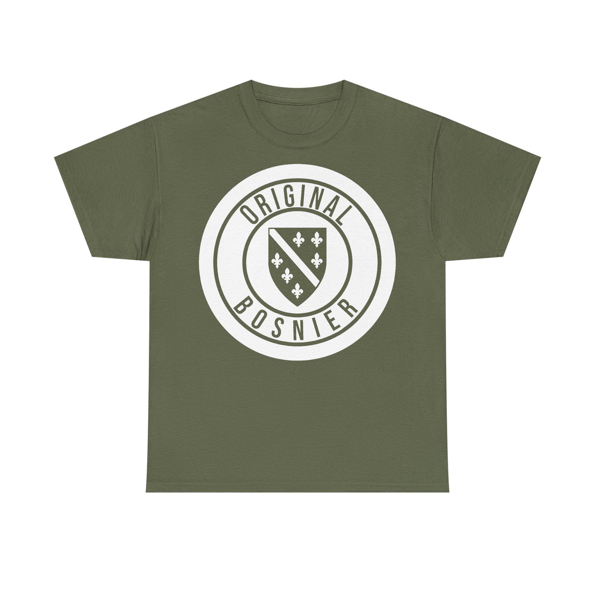 Bosnia Wappen Flagge Stolz Heimat Fußball fan Geschenkidee - Unisex T-Shirt