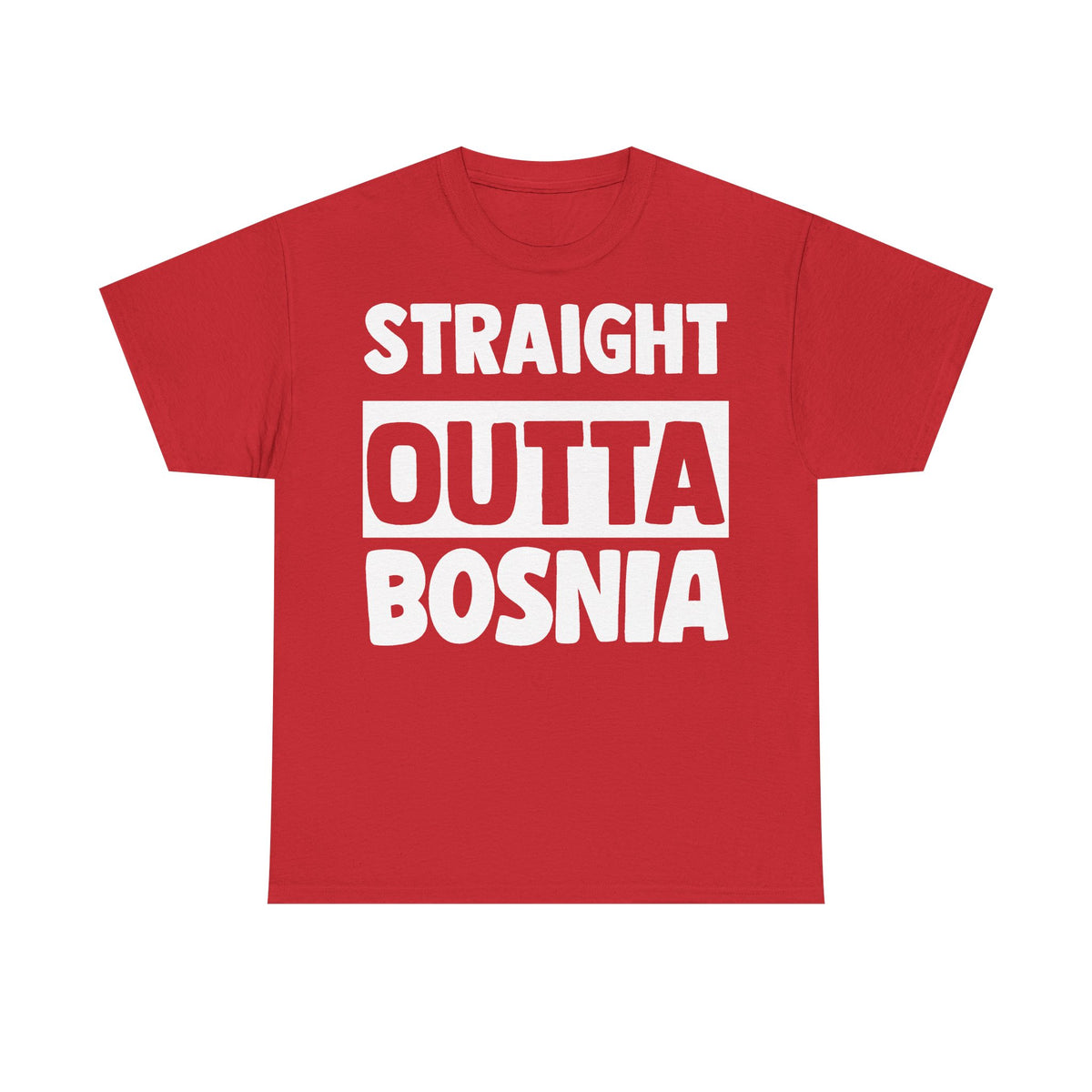 Bosnia Wappen Flagge Stolz Heimat Fußball fan Geschenkidee - Unisex T-Shirt