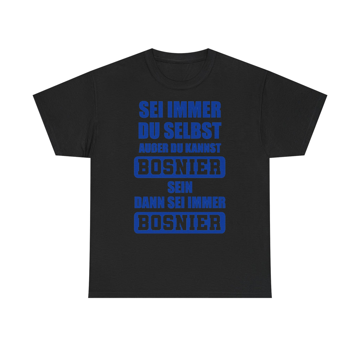 Bosnia escudo bandera orgullo patria aficionado al fútbol idea de regalo - Camiseta unisex
