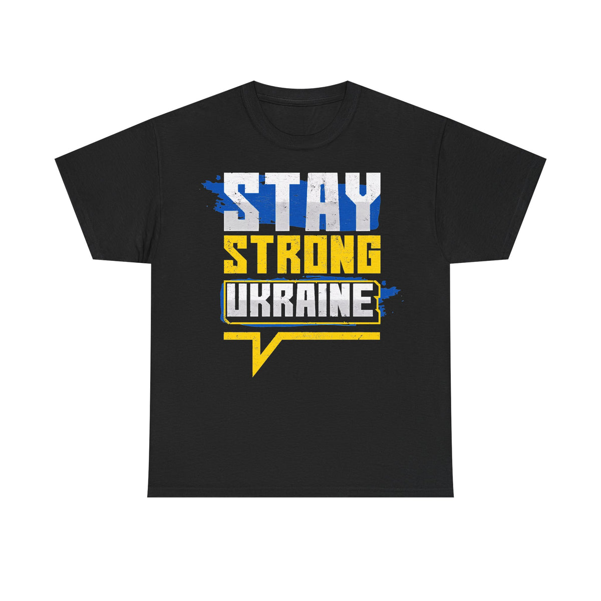 Bandera de Ucrania escudo idea de regalo afición al deporte moda vintage - Camiseta unisex