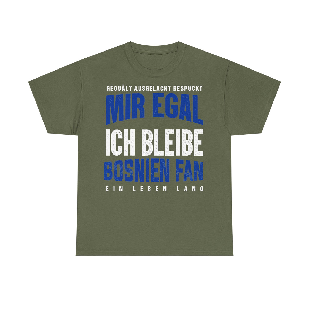 Bosnia Wappen Flagge Stolz Heimat Fußball fan Geschenkidee - Unisex T-Shirt