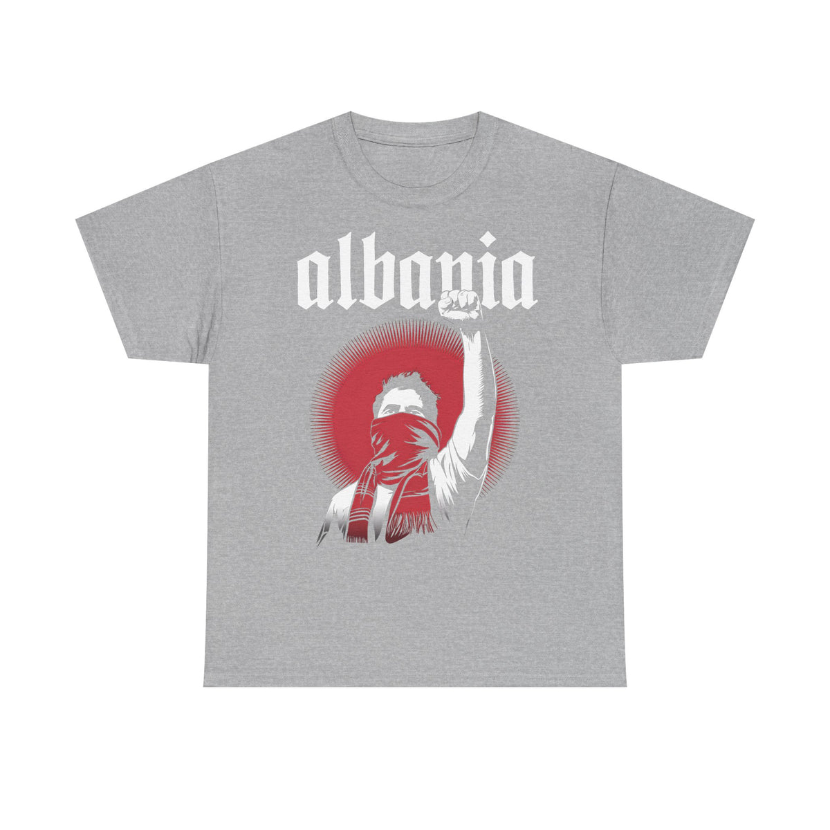 Albania Hooligan Wappen Shqiptar Flagge Adler Fußball Fan Sport - Unisex T Shirt