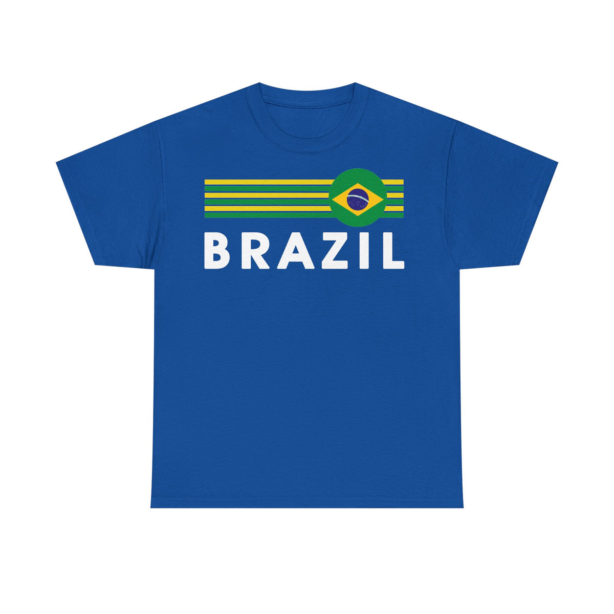 Brazil Brasilien Wappen Flagge Sport Fan Fußball Geschenkidee - Unisex T-Shirt