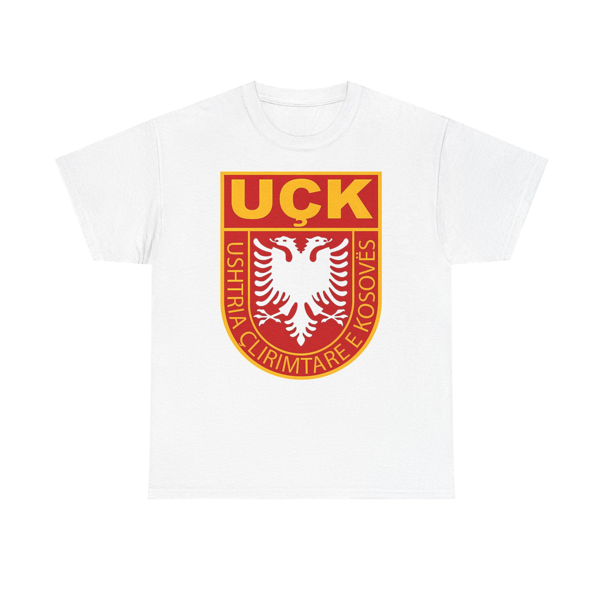 Albanie blason shqiponja drapeau albanais football fan sport T-shirt unisexe