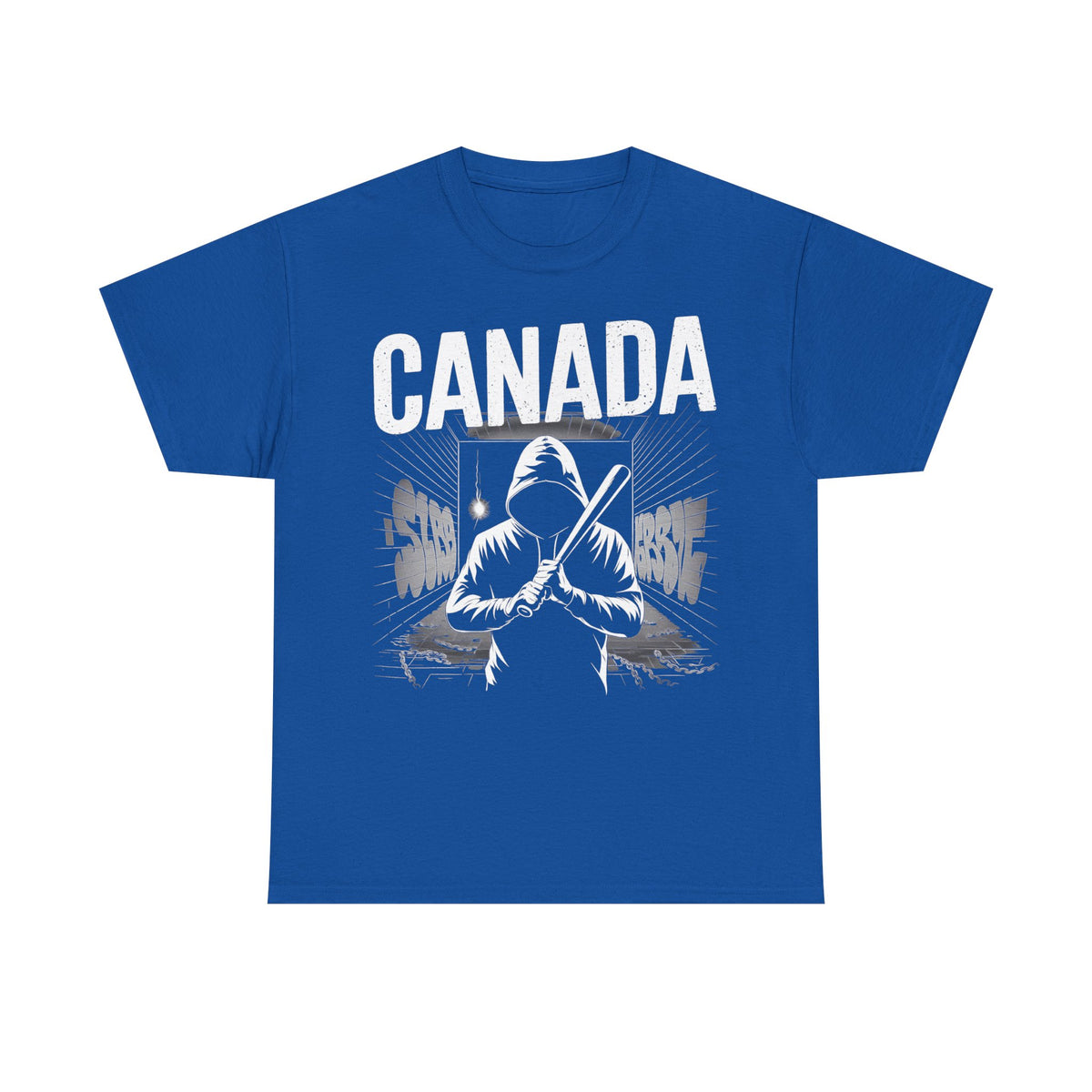 Canada Kanada Hooligan Wappen Flagge Fan Sport Fußball Geschenkidee - Unisey T-Shirt