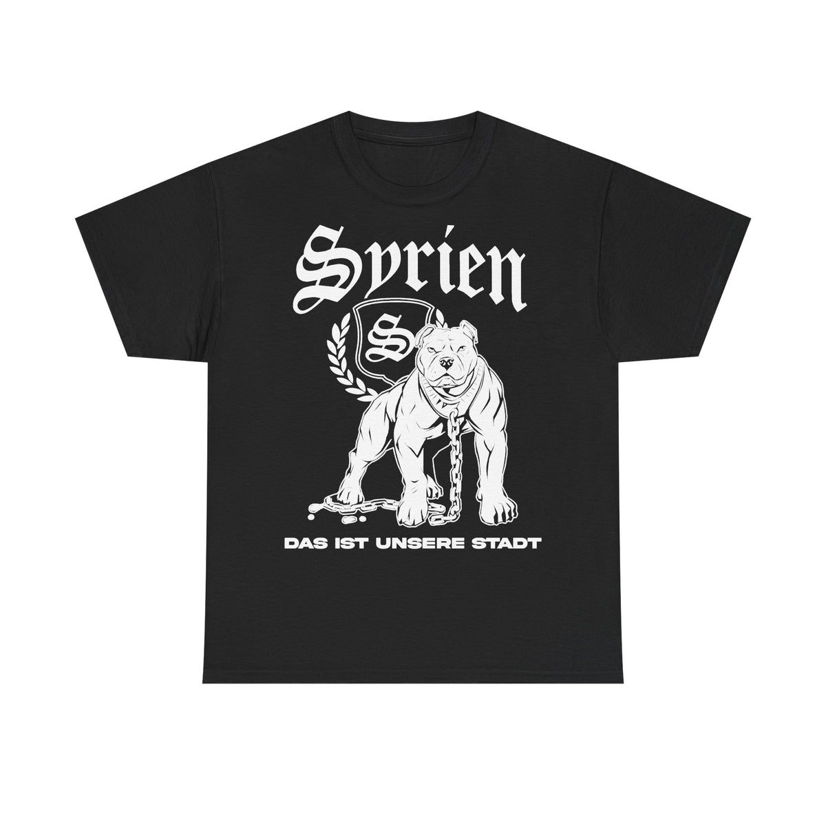 Syria Syrien Wappen Flagge Heimat Sport Fan Geschenkidee - Unisex T-Shirt