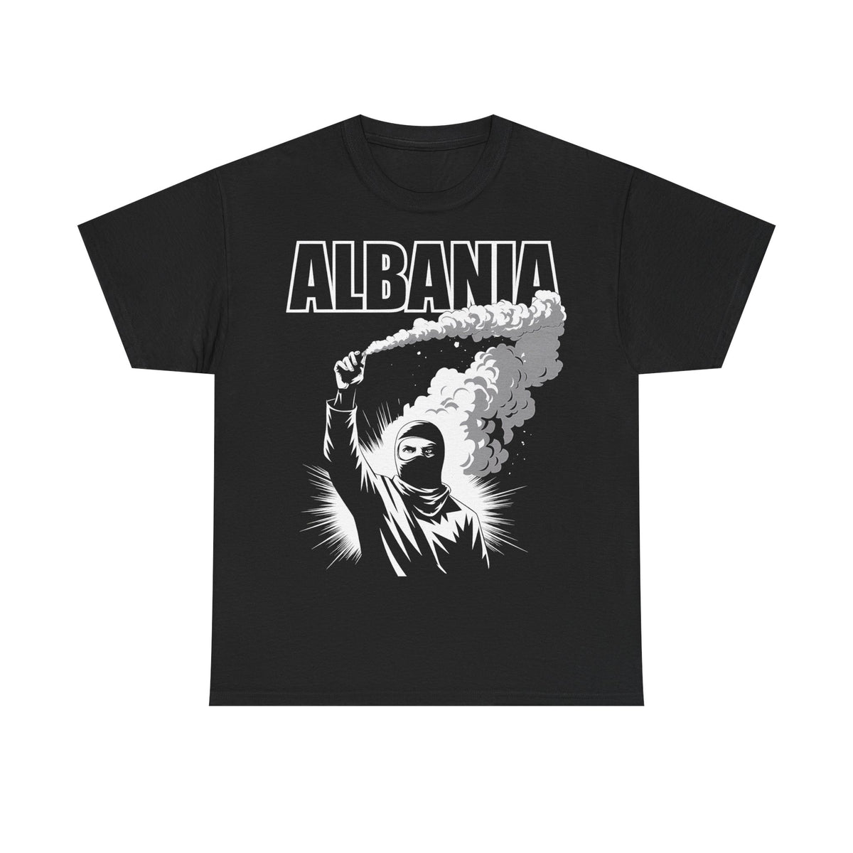 Albania Hooligan Wappen Shqiptar Flagge Adler Fußball Fan Sport - Unisex T Shirt