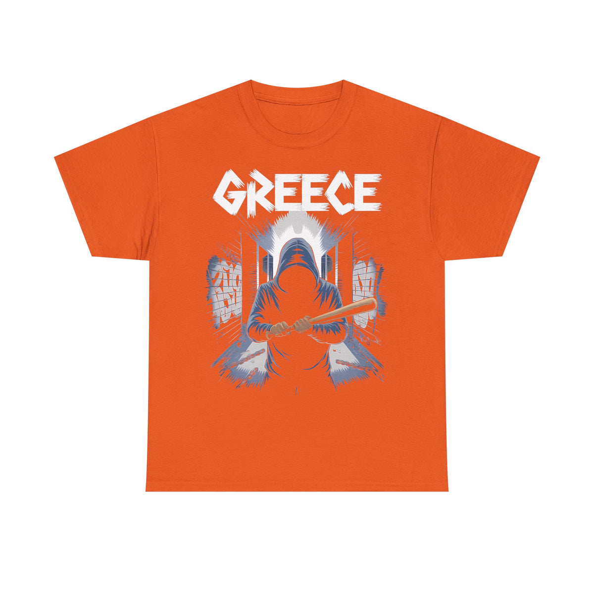 Grecia Grecia hooligan bandera escudo patria fútbol deporte aficionado idea de regalo - camiseta unisex