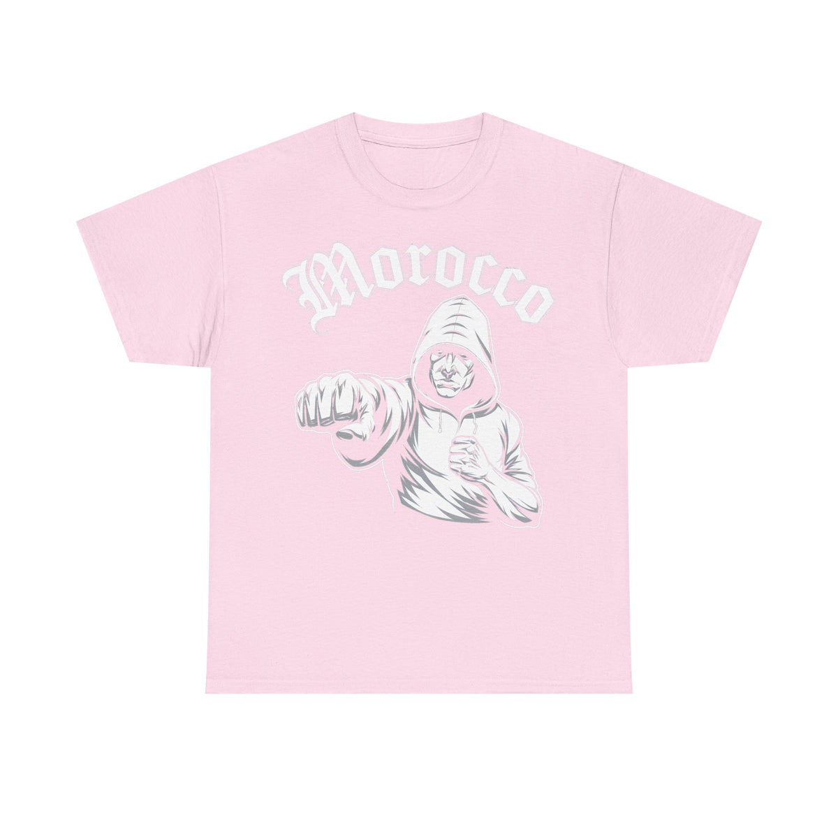 Escudo de hooligan de Marruecos Bandera de Marruecos Fútbol Aficionado Deporte Idea de regalo - Camiseta unisex
