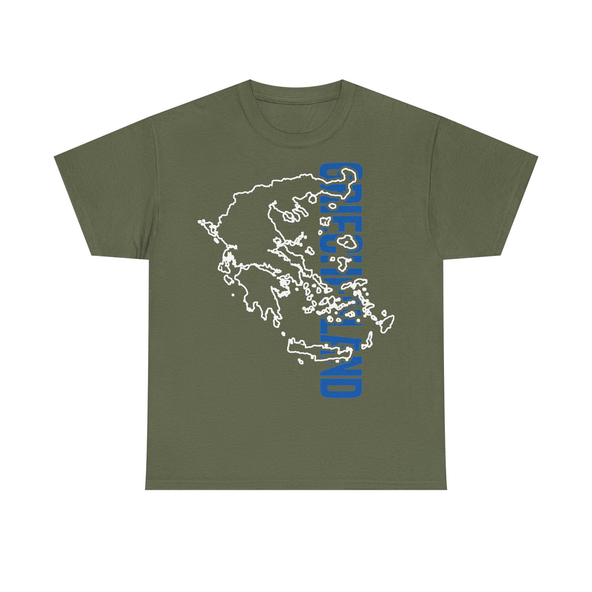 Grecia Grecia Bandera Escudo Patria Fútbol Deporte Aficionado Idea de regalo - Camiseta unisex