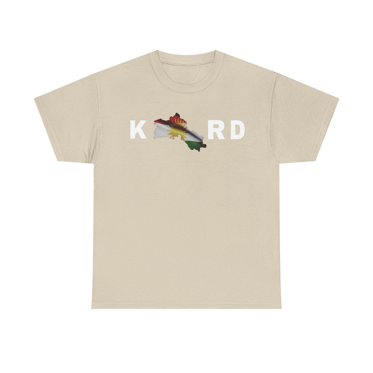 Kurdistan Kurd Karte Flagge Wappen Azadi - Unisex T-Shirt