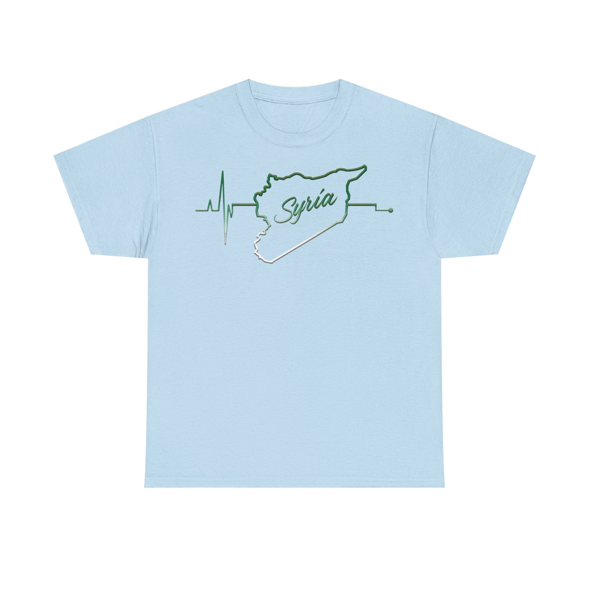 Syria Syrien Wappen Flagge Heimat Sport Fan Geschenkidee - Unisex T-Shirt