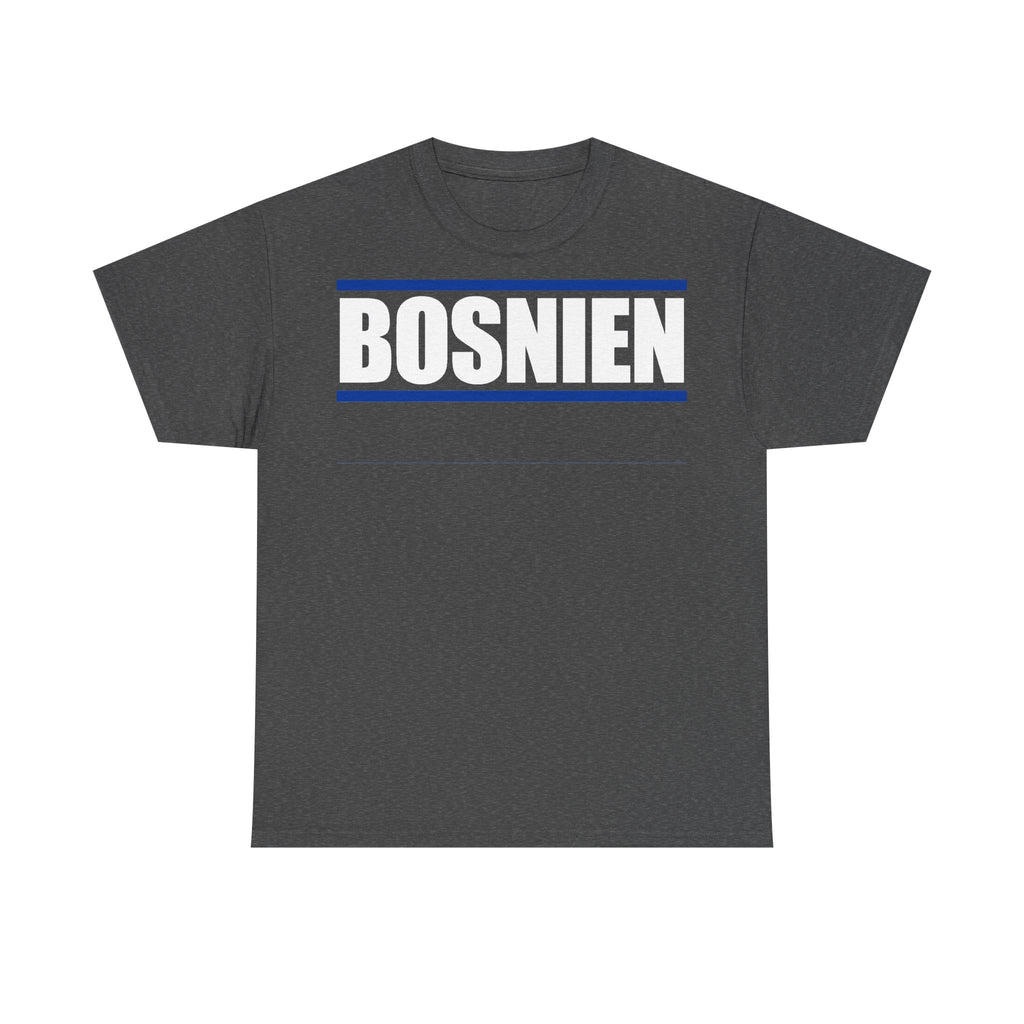 Bosnia Wappen Flagge Stolz Heimat Fußball fan Geschenkidee - Unisex T-Shirt