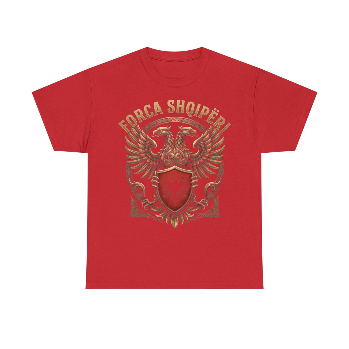 Forca Shqipäria Albania Edel Adler Wappen - Unisex T-Shirt