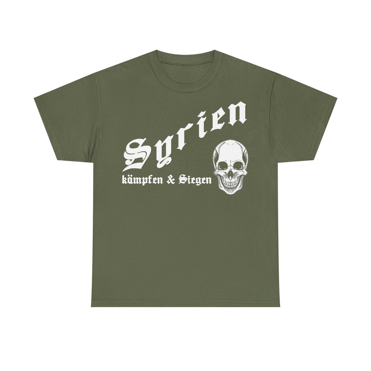 Syria Syrien Wappen Flagge Heimat Sport Fan Geschenkidee - Unisex T-Shirt