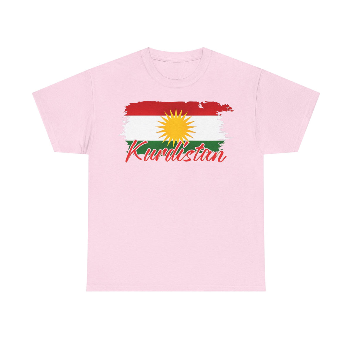 Kurdistán Azadi Escudo Bandera Patria Newroz Regalo - Camiseta unisex
