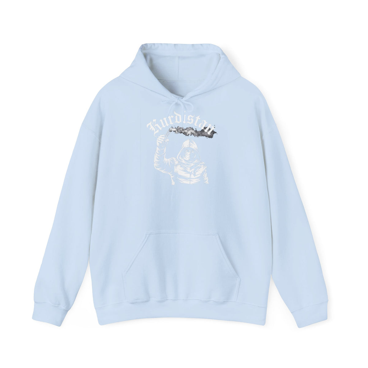 Kurdistan hooligan patria orgoglio stemma bandiera sport calcio tifoso regalo - Felpa con cappuccio unisex