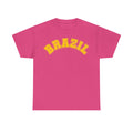 Brazil Brasilien Wappen Flagge Sport Fan Fußball Geschenkidee - Unisex T-Shirt
