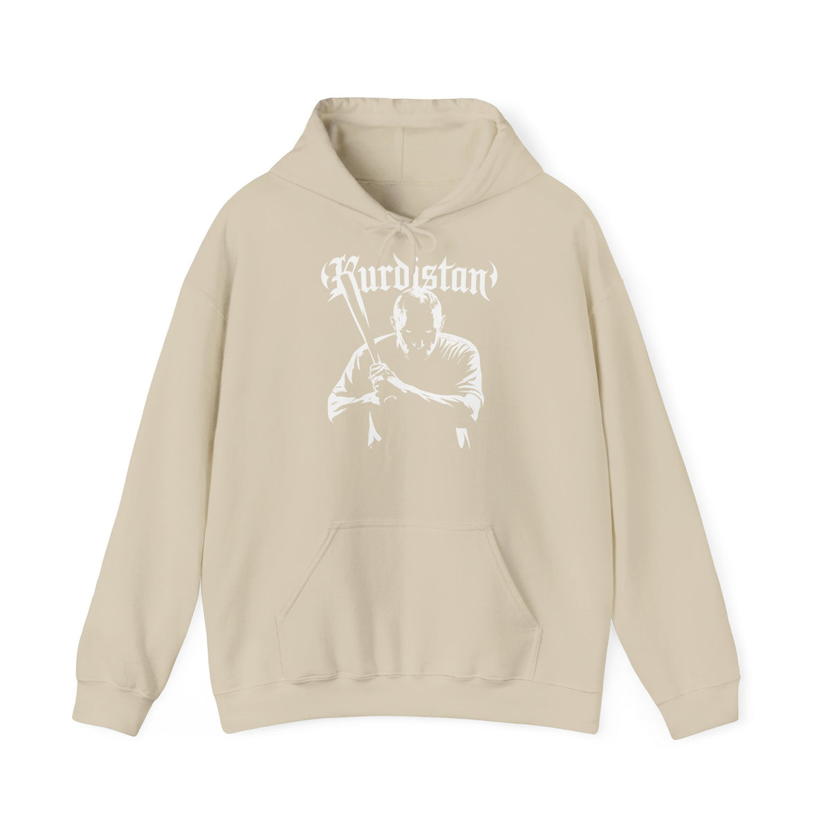 Kurdistan hooligan patria orgoglio stemma bandiera sport calcio tifoso regalo - Felpa con cappuccio unisex