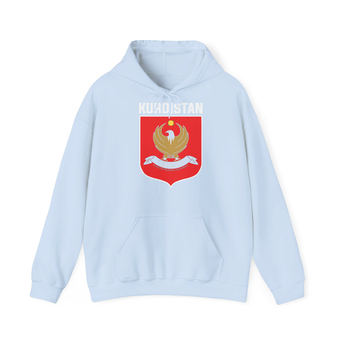 Kurdistan Heimat Stolz Wappen Flagge Sport Fußball Fan Geschenk - Unisex Hoodie