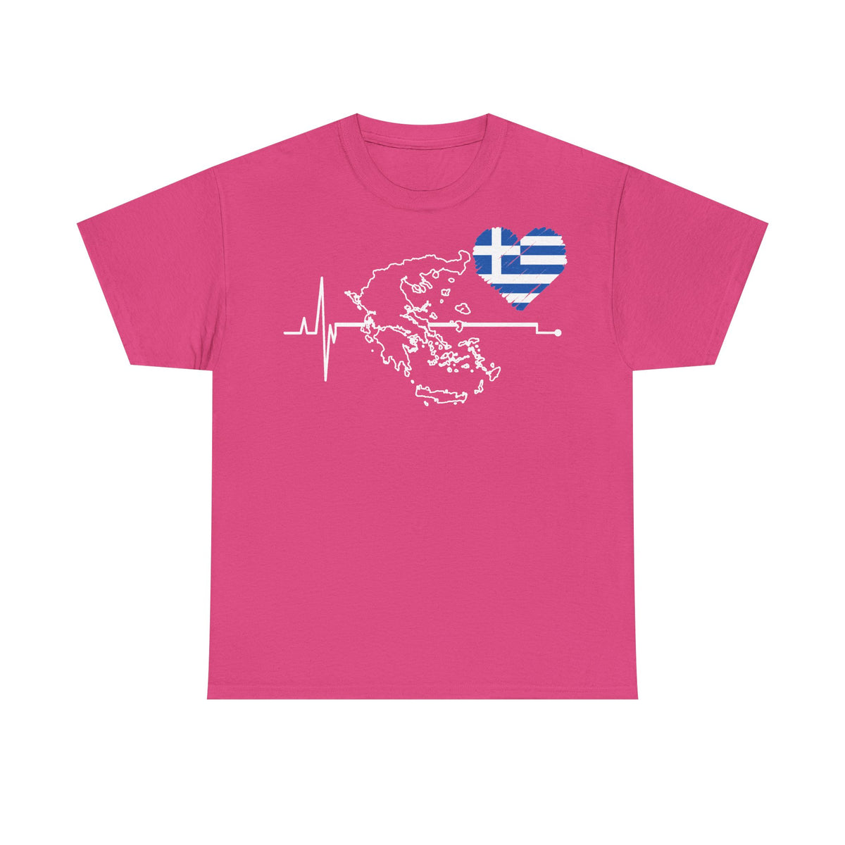 Greece Griechenland Flagge Wappen Heimat Fußball Sport Fan Geschenkidee - Unisex T-Shirt
