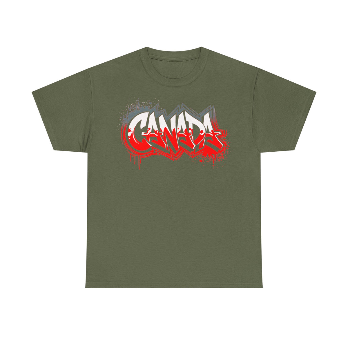 Canada Kanada Wappen Flagge Fan Sport Fußball Geschenkidee - Unisey T-Shirt
