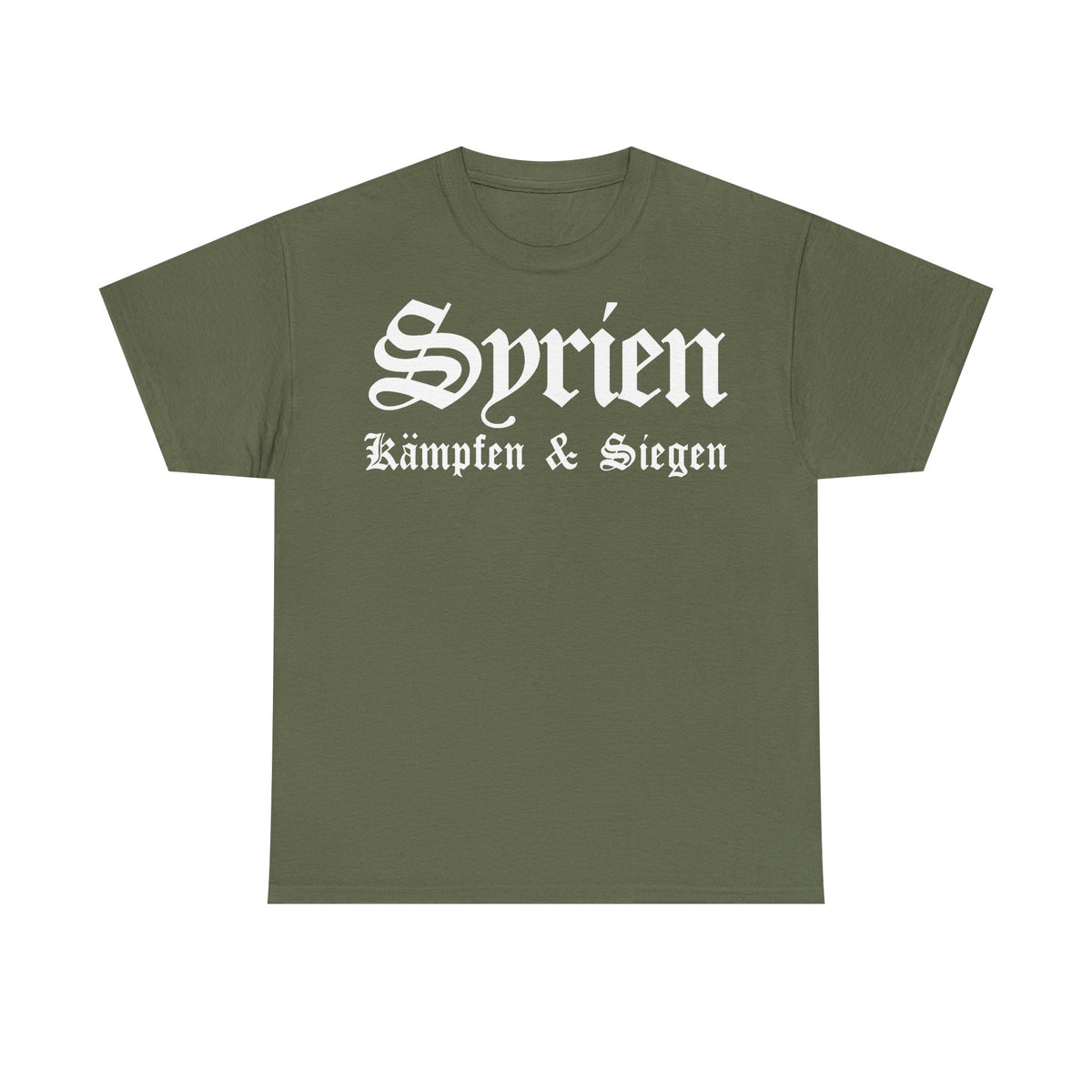 Syria Syrien Wappen Flagge Heimat Sport Fan Geschenkidee - Unisex T-Shirt