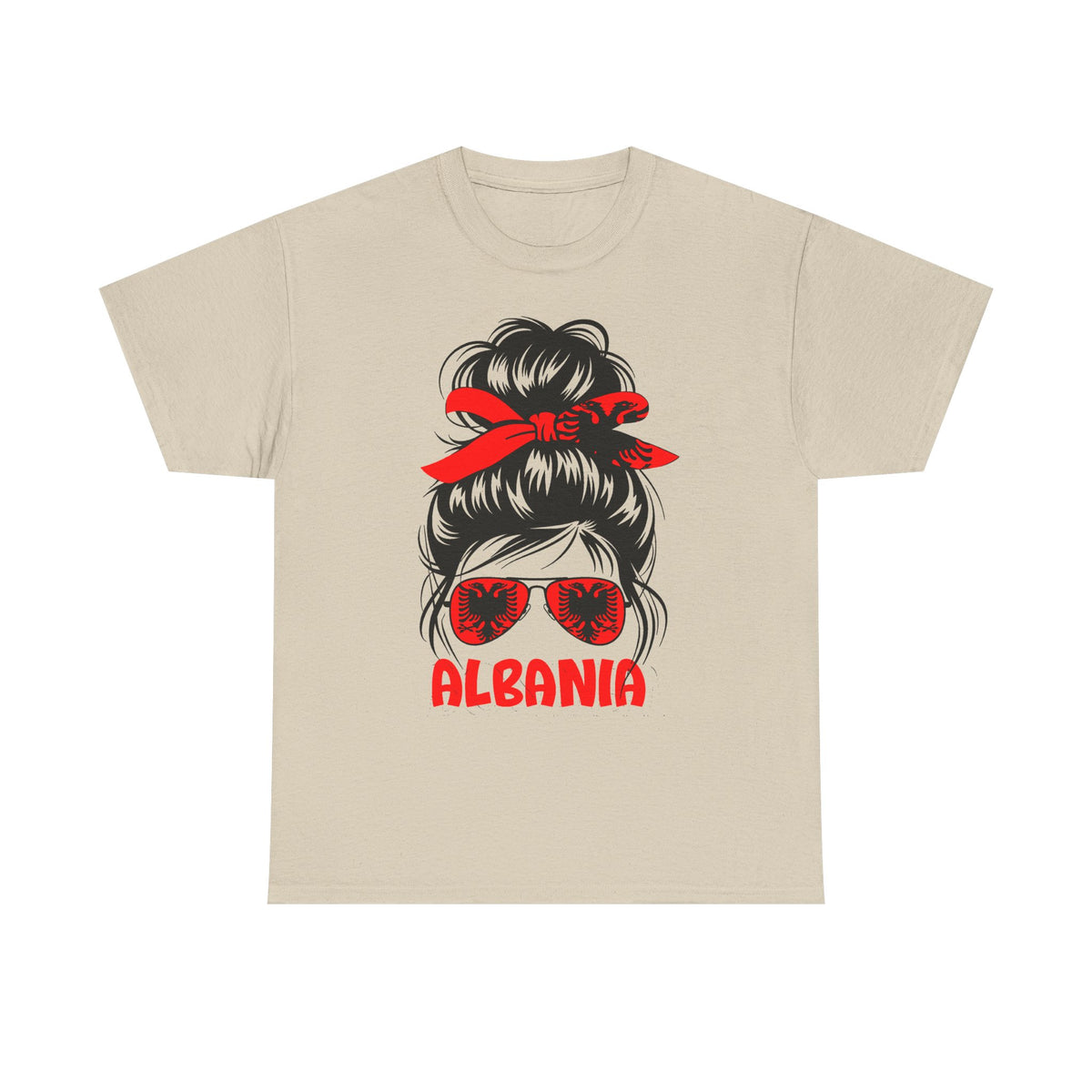 Camiseta unisex de Albania, escudo albanés, bandera, águila, fútbol, aficionado, deporte