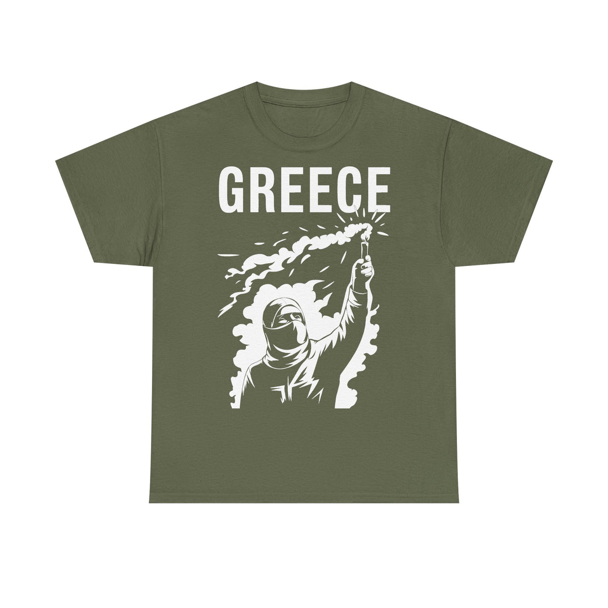 Grecia Grecia hooligan bandera escudo patria fútbol deporte aficionado idea de regalo - camiseta unisex