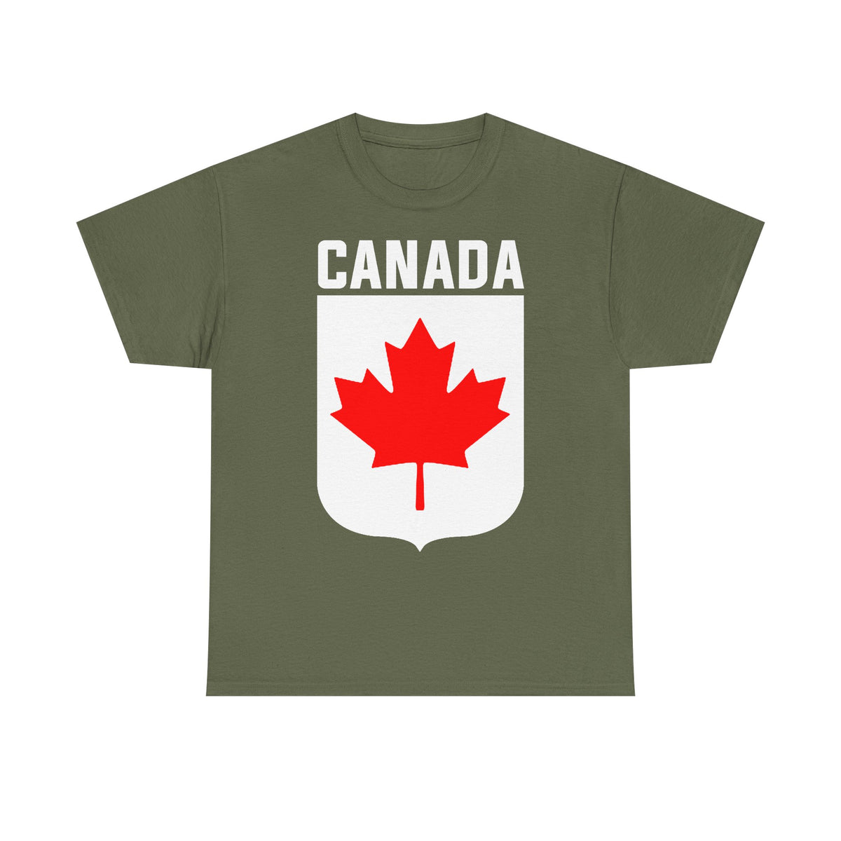 Canada Kanada Wappen Flagge Fan Sport Fußball Geschenkidee - Unisey T-Shirt