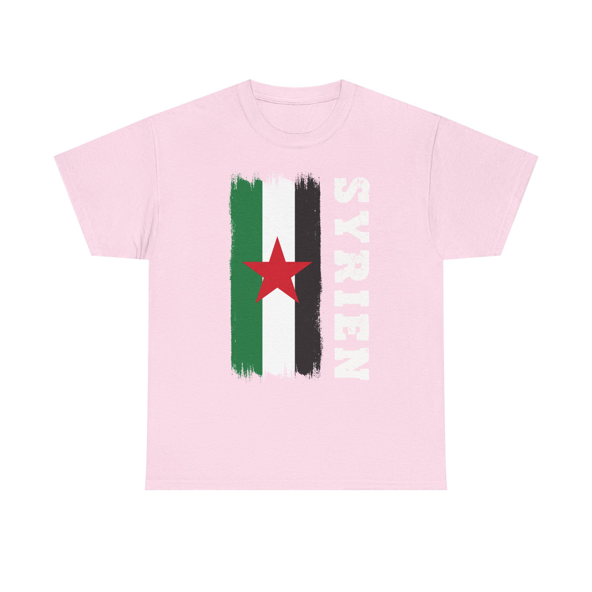 Syria Syrien Wappen Flagge Heimat Sport Fan Geschenkidee - Unisex T-Shirt