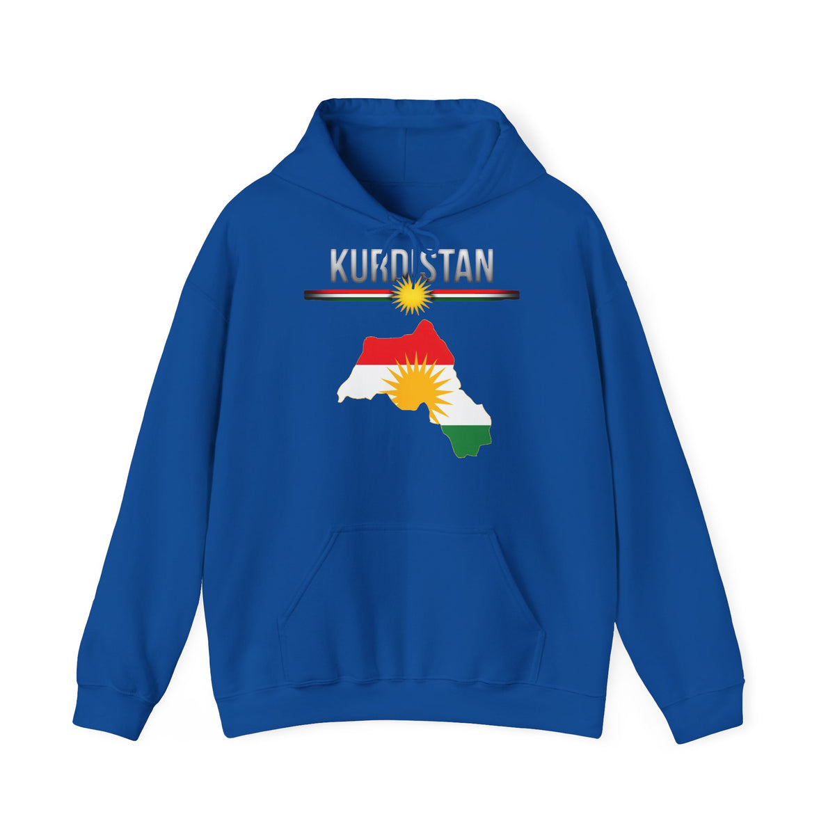 Kurdistan Pride Stolz Heimat Flagge Sonne - Unisex Hoodie