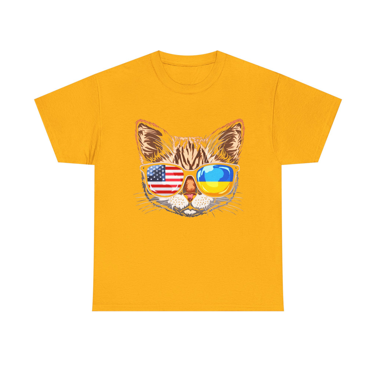 Bandera de Ucrania escudo idea de regalo afición al deporte moda vintage - Camiseta unisex