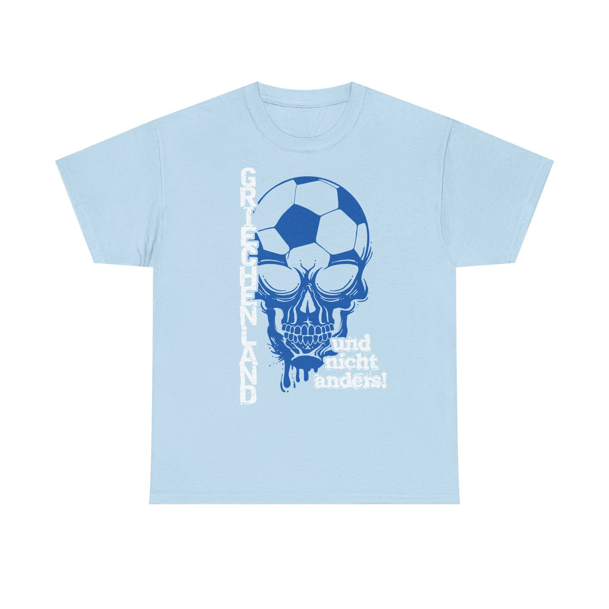 Grecia Grecia Bandera Escudo Patria Fútbol Deporte Aficionado Idea de regalo - Camiseta unisex